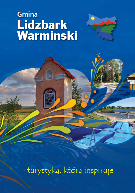 Okładka folderu Gmina Lidzbark Warmiński turystyka która inspiruje
