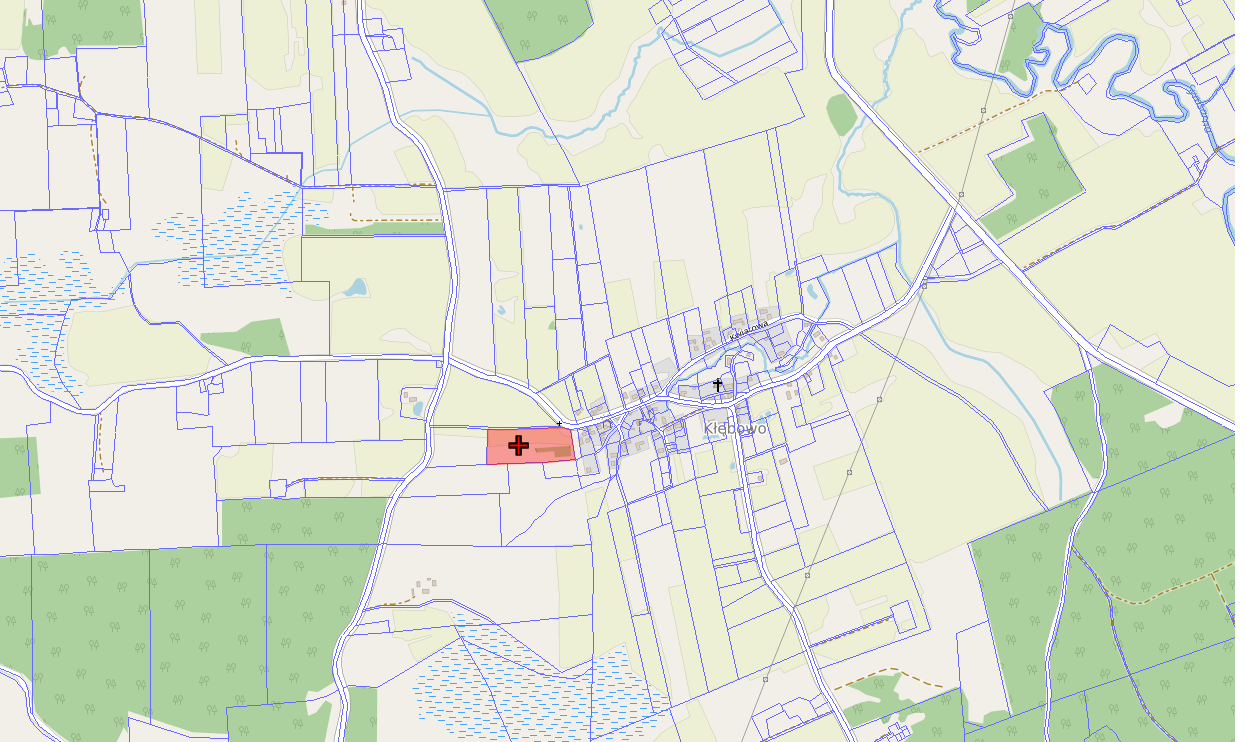 mapa _Kłębowo