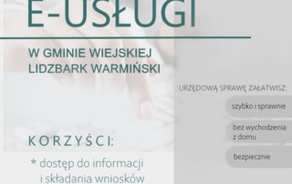 plakat e-usługi
