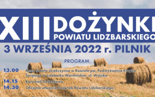 Plakat Dożynki Powiatowo - Gminne