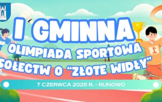 Plakat I Olimpiada Sołectw