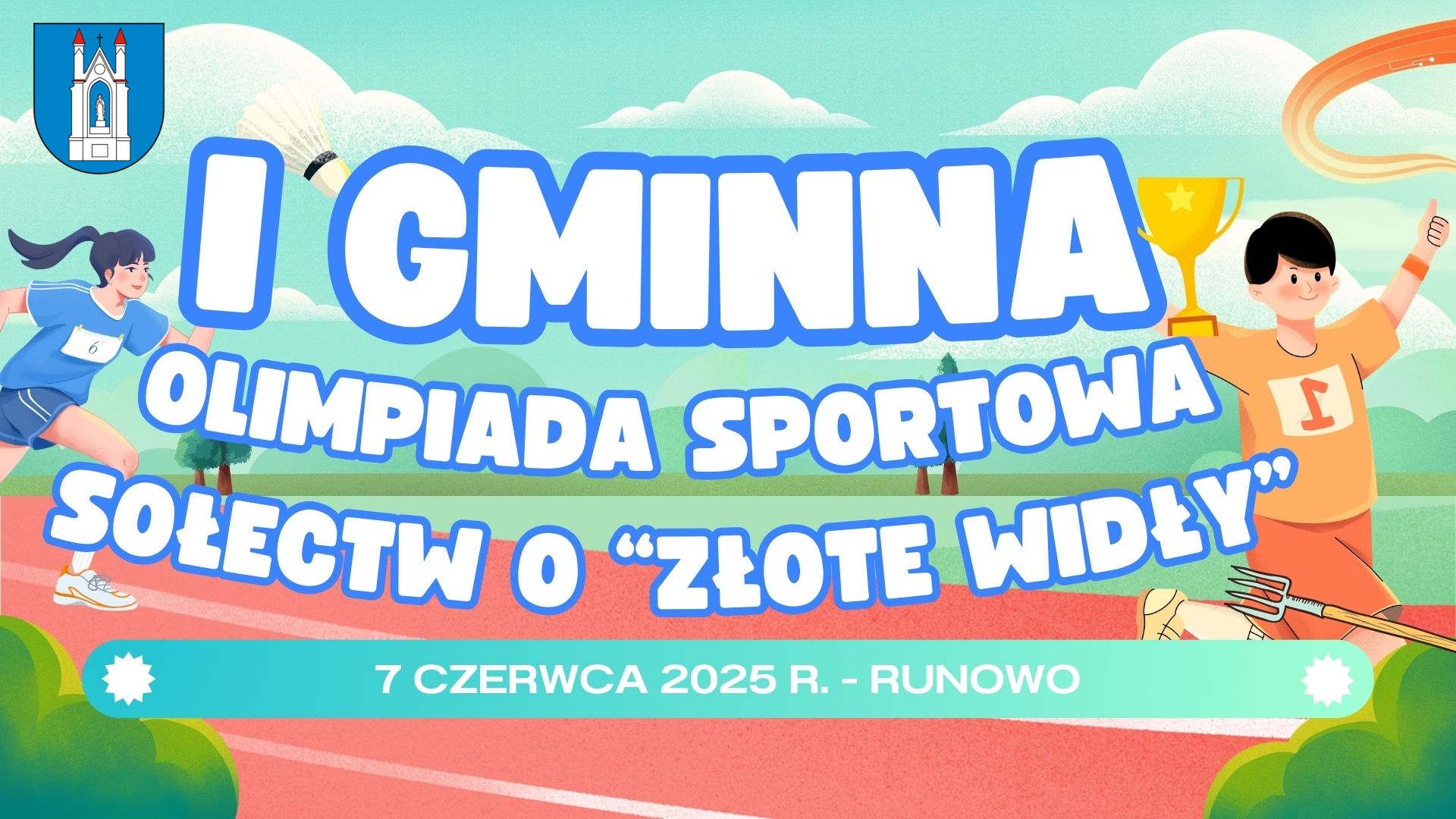 Plakat I Olimpiada Sołectw