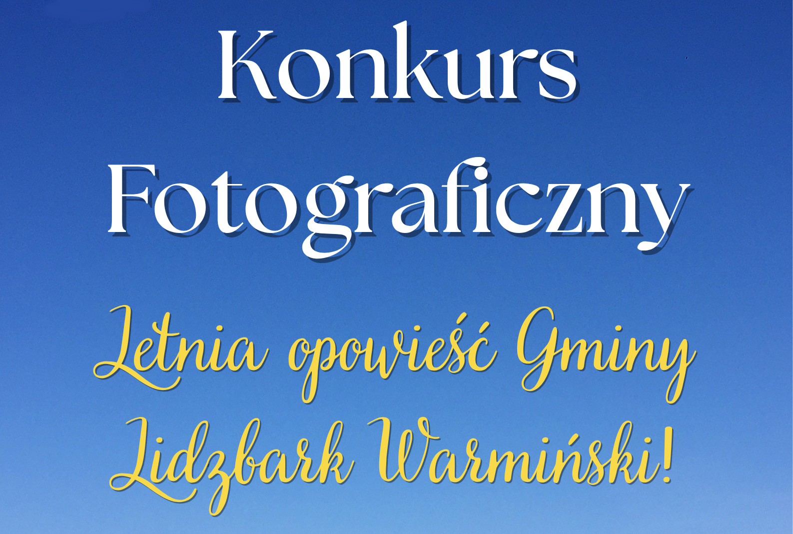 konkurs fotograficzny letnia opowieść gminy